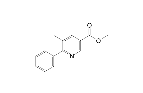 5-Methyl-6-phenyl-3-pyridinecarboxylic acid methyl ester
