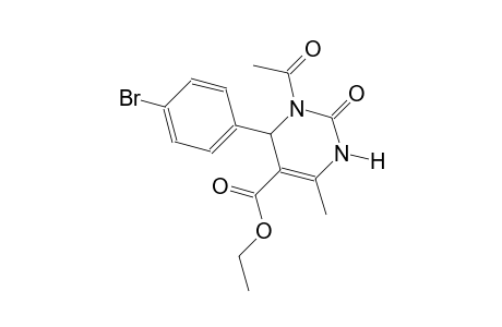 5-pyrimidinecarboxylic acid, 1-acetyl-6-(4-bromophenyl)-1,2,3,6-tetrahydro-4-methyl-2-oxo-, ethyl ester