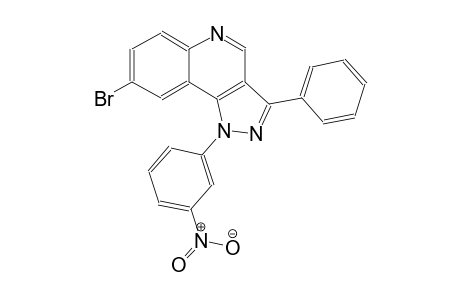 8-bromo-1-(3-nitrophenyl)-3-phenyl-1H-pyrazolo[4,3-c]quinoline