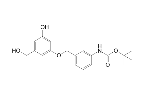 3-(3'-N-BOC-aminobenzyloxy)-5-hydroxybenzyl alcohol