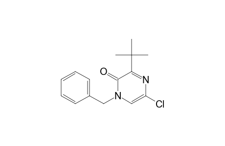 1-Benzyl-5-Chloro-3-t-butyl-2(1H)-pyrazinone