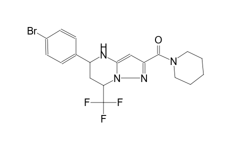 5-(4-bromophenyl)-2-(1-piperidinylcarbonyl)-7-(trifluoromethyl)-4,5,6,7-tetrahydropyrazolo[1,5-a]pyrimidine