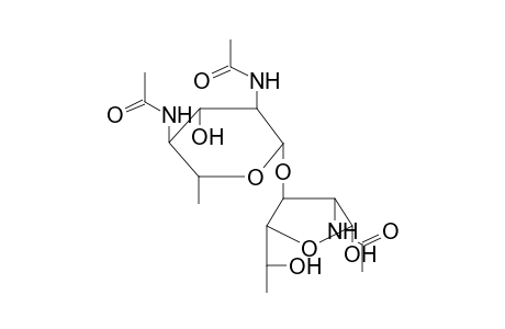 2-ACETAMIDO-2-DEOXY-3-O-(BETA-D-DI-N-ACETYLBACYLLOSAMINYL)-ALPHA-L-FUCOFURANOSE