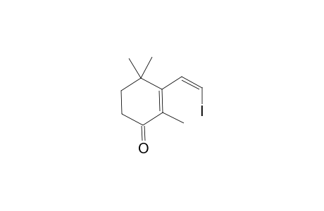 (Z)-3-(2'-Iodoethen-1'-yl)-2,4,4,-trimethylcyclohex-2-en-1-one