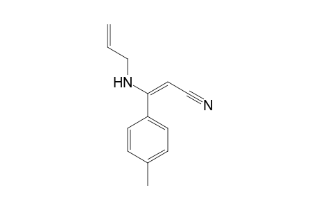 3-(Allylamino)-3-p-tolylacrylonitrile