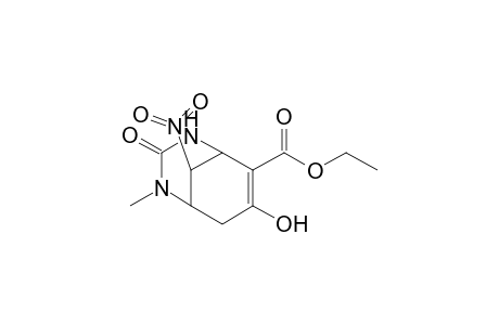 Ethyl 7-hydroxy-2-methyl-9-nitro-3-oxo-2,4-diazabicyclo[3.3.1]non-6-ene-6-carboxylate