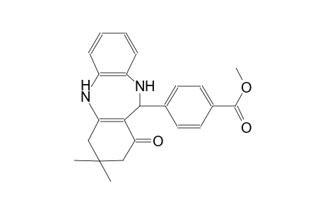 benzoic acid, 4-(2,3,4,5,10,11-hexahydro-3,3-dimethyl-1-oxo-1H-dibenzo[b,e][1,4]diazepin-11-yl)-, methyl ester