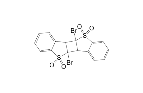 2-Bromothianaphthene-1,1 dioxide anti-head-to-tail photodimer