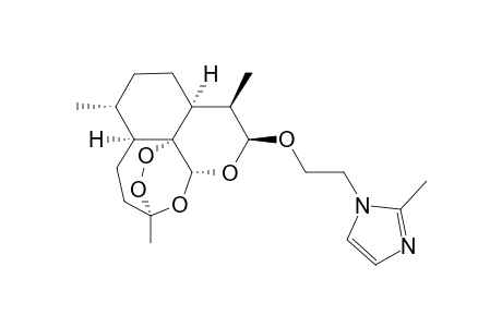 12-BETA-[2-(2-METHYL-1H-IMIDAZOL-1-YL)-ETHOXY]-DIHYDROARTEMISININ