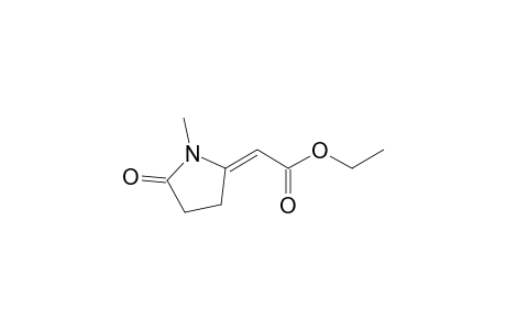 (2E)-2-(1-methyl-5-oxo-2-pyrrolidinylidene)acetic acid ethyl ester