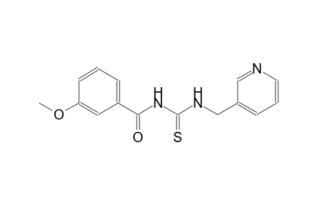 N-(3-methoxybenzoyl)-N'-(3-pyridinylmethyl)thiourea