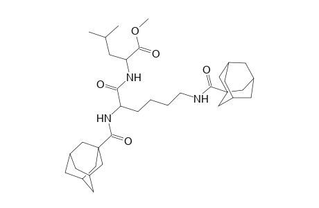 Leucine, N-[N2,N6-bis(1-adamantylcarbonyl)-L-lysyl]-, methyl ester, L-