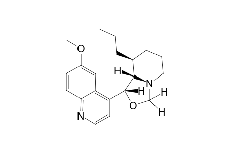(4S)-Propyl-(6S,7R)-(6-methoxyquinol-4-yl)-8-oxa-(1R)-azabicyclo[4.3.0]nonane