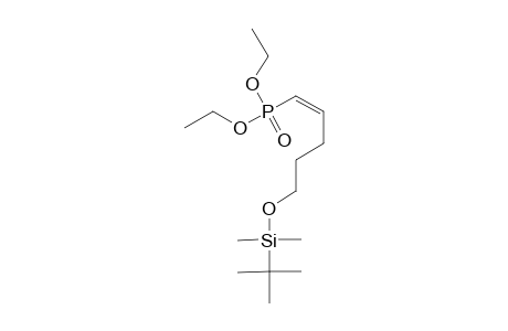 tert-butyl-[(Z)-5-diethoxyphosphorylpent-4-enoxy]-dimethylsilane