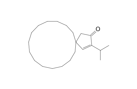 3-Isopropylspiro[4,14]nonadec-3-en-2-one