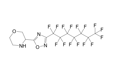 5-Morpholinyl-3-(perfluoroheptyl)-1,2,4-oxadiazole