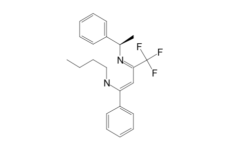 N(1)-BUTYL-(Z)-4,4,4-TRIFLUORO-1-PHENYL-3-[(1-R)-1-PHENYLETHYLIMINO]-1-BUTEN-1-AMINE