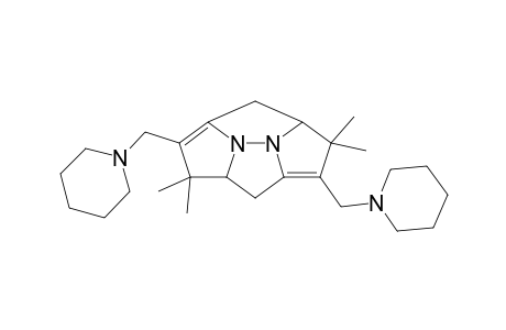 3,3,8,8-Tetramethyl-2,7-bis[(piperidin-1'-yl)methyl]-11,12-diazatetracyclo[4.4.2.0(4,11).0(9,12)]dodeca-1,6-diene
