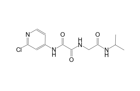 ethanediamide, N~1~-(2-chloro-4-pyridinyl)-N~2~-[2-[(1-methylethyl)amino]-2-oxoethyl]-