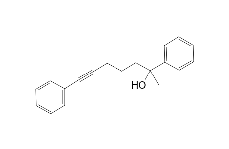 2,7-diphenylhept-6-yn-2-ol