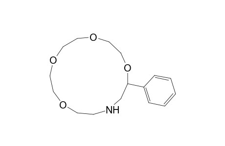 1,4,7,10-Tetraoxa-13-azacyclopentadecane, 11-phenyl-