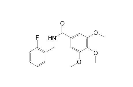 N-(2-Fluoro-benzyl)-3,4,5-trimethoxy-benzamide