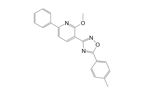 pyridine, 2-methoxy-3-[5-(4-methylphenyl)-1,2,4-oxadiazol-3-yl]-6-phenyl-