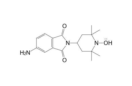 4-amino-N-(1-oxyl-2,2,6,6-tetramethylpiperidine-4-yl) phthalimide radical