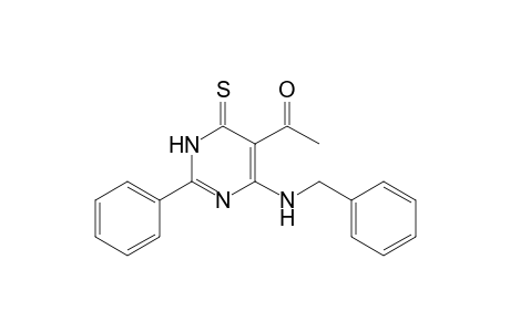 1-[2-phenyl-6-[(phenylmethyl)amino]-4-sulfanylidene-1H-pyrimidin-5-yl]ethanone