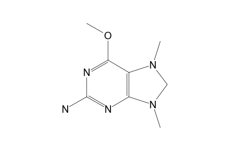 2-AMINO-6-METHOXY-7,9-DIMETHYL-7,8-DIHYDROPURINE
