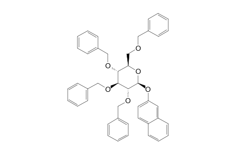 2-(2',3',4',6'-Tetra-O-benzyl-b-D-glucopyranosyloxy)naphthalene