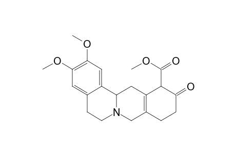6H-Dibenzo[a,g]quinolizine-12-carboxylic acid, 5,8,9,10,11,12,13,13a-octahydro-2,3-dimethoxy-11-oxo-, methyl ester, hydrochloride