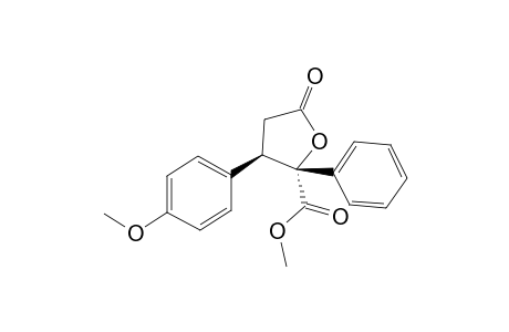 (2R,3R)-Methyl 5-oxo-3-[4-methoxyphenyl]-2-phenyltetrahydrofuran-2-carboxylate isomer