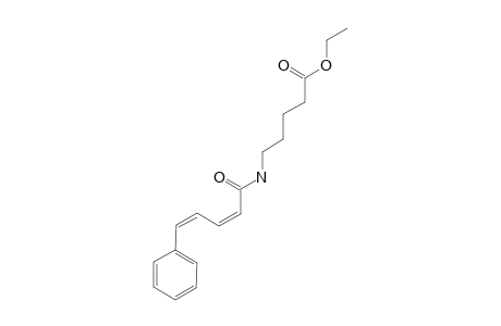 ETHYL-5-[[(2Z,4Z)-5-PHENYL-PENTA-2,4-DIENOYL]-AMINO]-PENTANOATE
