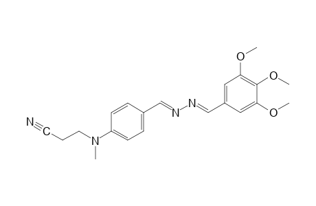 p-[(2-cyanoethyl)methylamino]benzaldehyde, azine with 3,4,5-trimethoxybenzaldehyde