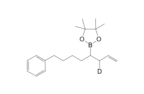 2-(3-deuterio-8-phenyl-oct-1-en-4-yl)-4,4,5,5-tetramethyl-1,3,2-dioxaborolane