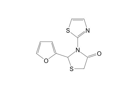 3-(2-furyl)-3-(2-thiazolyl)-4-thiazolidinone