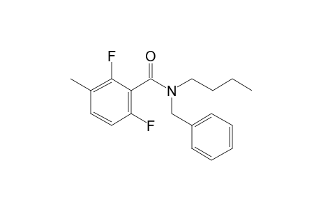 Benzamide, 2,6-difluoro-3-methyl-N-benzyl-N-butyl-