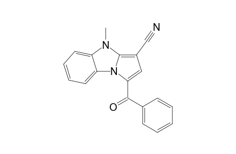 1-Benzoyl-4-methyl-4H-pyrrolo[1,2-a]benzimidazole-3-carbonitrile