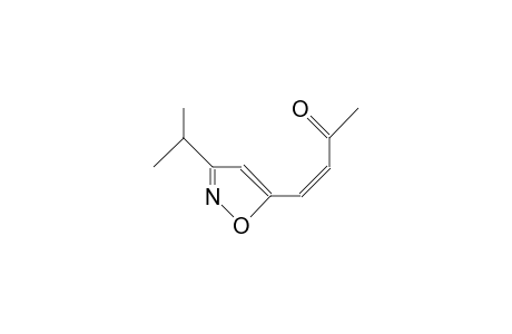 3-Isopropyl-5-(3-oxo-cis-1-butenyl)-isoxazole