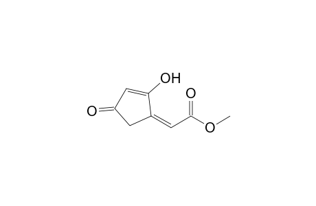 4-Methoxycarbonylmethyliden-3-hydroxycyclopent-2-enone