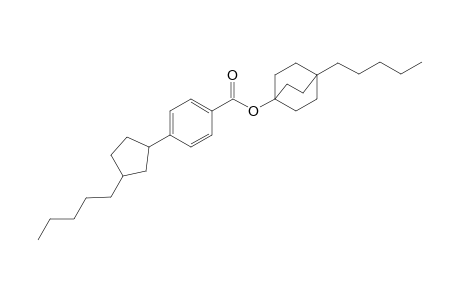 (1-pentyl-4-bicyclo[2.2.2]octanyl) 4-(3-pentylcyclopentyl)benzoate