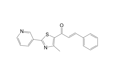 1-(4-Methyl-2-pyridin-3-yl-thiazol-5-yl)-3-phenylpropenone