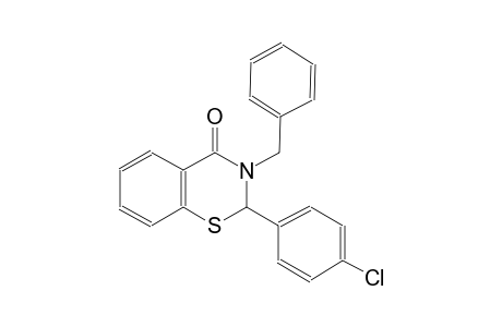 4H-1,3-benzothiazin-4-one, 2-(4-chlorophenyl)-2,3-dihydro-3-(phenylmethyl)-