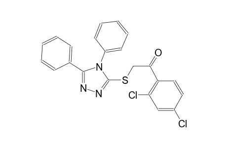1-(2,4-dichlorophenyl)-2-[(4,5-diphenyl-4H-1,2,4-triazol-3-yl)sulfanyl]ethanone