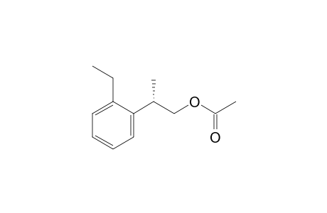 (S) 2-(2-Ethyl-phenyl)-propan-1-yl Acetate