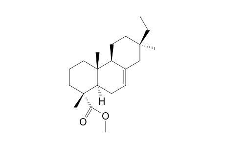 (1R,4aR,4bS,7R,10aR)-7-ethyl-1,4a,7-trimethyl-3,4,4b,5,6,8,10,10a-octahydro-2H-phenanthrene-1-carboxylic acid methyl ester