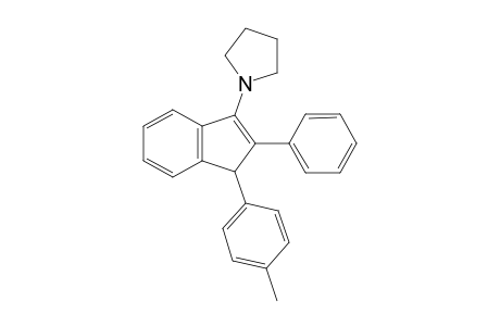 1-(4-Methylphenyl)-2-phenyl-3-pyrrolidino-1H-indene