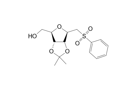 1'-Deoxy-1'-(phenylsulfonyl)methylene]-2',3'-isopropylidene-.beta.-D-ribofuranose