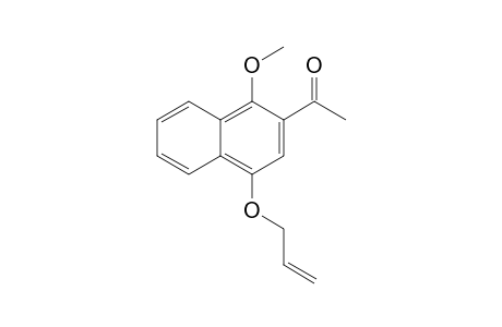 1-(1-Methoxy-4-prop-2-enoxy-2-naphthalenyl)ethanone